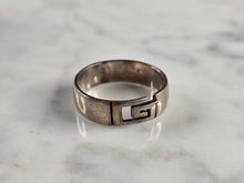 Load image into Gallery viewer, Mens Womens Vintage Estate Sterling Silver Ring 3.3g E1741