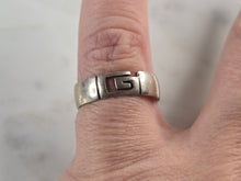Load image into Gallery viewer, Mens Womens Vintage Estate Sterling Silver Ring 3.3g E1741