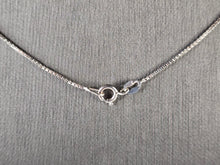 Load image into Gallery viewer, Sterling Silver Jewish Judaica Star of David Opal Pendant Necklace 6.5g E1779