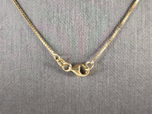 Load image into Gallery viewer, Vintage Estate 14k Gold Necklace w/ Religious Crucifix Cross Pendant 3.5g E4389