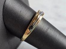Load image into Gallery viewer, Mens Vintage Estate 14k Yellow Gold Diamond Ring 3.4g  #E5375