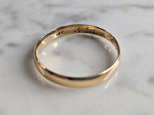Load image into Gallery viewer, Vintage Estate 14k Gold Wedding Ring Band, 1.7g E5444