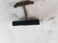 Load image into Gallery viewer, Mens Vintage Estate Sterling Silver Modernist Cufflinks 17.1g E6480