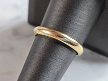 Load image into Gallery viewer, Mens Vintage Estate 14K Yellow Gold Goldman Band Wedding Ring 4.1g E6487