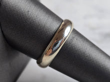 Load image into Gallery viewer, Mens Vintage Estate 14K White Gold Goldman Band Wedding Ring 5.4g E6492