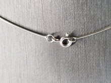 Load image into Gallery viewer, Religious Vintage Estate Sterling Silver Mary Pendant Necklace CREED 13.7g E6606