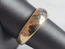 Load image into Gallery viewer, Mens Vintage Estate 14K White & Yellow Gold Ring, 4.5g E6668