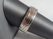 Load image into Gallery viewer, Mens Vintage Estate 14K White Gold Christian Bauer Wedding Band Ring 10.3g E6742