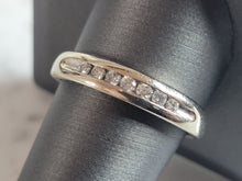 Load image into Gallery viewer, Mens Vintage Estate 10k White Gold Diamond Ring 3.9g #E6797