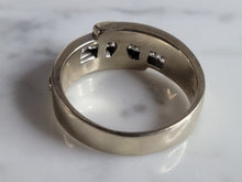 Load image into Gallery viewer, Mens Vintage Estate 14K Mixed Gold Diamond Ring 10.8g E6972