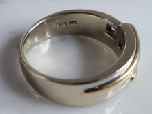 Load image into Gallery viewer, Mens Vintage Estate 14K Mixed Gold Diamond Ring 10.8g E6972