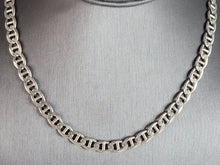 Load image into Gallery viewer, Mens Vintage Estate Sterling Silver Reversible Chain Link Necklace 46.3g E6994