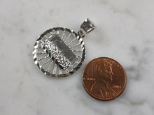 Load image into Gallery viewer, Sterling Silver Religious Last Supper Pendant Necklace 4.0g E7089