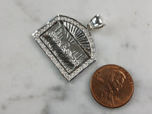 Load image into Gallery viewer, Sterling Silver Religious Last Supper Pendant Necklace 6.4g E7098