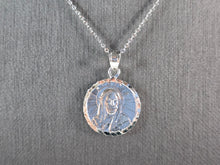 Load image into Gallery viewer, Sterling Silver Religious Muslim Islam Imam Ali Pendant Necklace 5.0g E7197