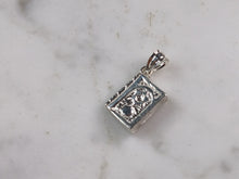 Load image into Gallery viewer, Sterling Silver Jewish Judaica Hebrew Torah Charm Pendant Necklace 3.6g E7497