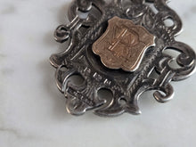 Load image into Gallery viewer, Antique English Sterling Silver Watch Fob Medal 10.1g E7510
