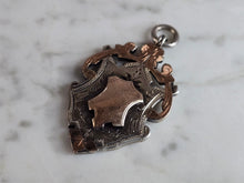 Load image into Gallery viewer, Vintage English Sterling Silver Watch Fob Medal 14.5g E7511