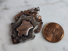 Load image into Gallery viewer, Vintage English Sterling Silver Watch Fob Medal 14.5g E7511