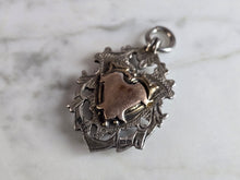 Load image into Gallery viewer, Antique English Sterling Silver Watch Fob Medal 9.7g E7512