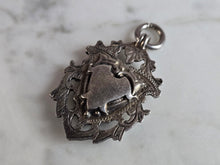 Load image into Gallery viewer, Antique English Sterling Silver Watch Fob Medal 9.7g E7512
