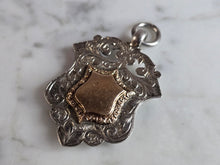 Load image into Gallery viewer, Antique English Sterling Silver Watch Fob Medal 9.7g E7513