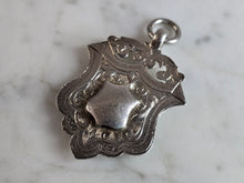Load image into Gallery viewer, Antique English Sterling Silver Watch Fob Medal 9.7g E7513