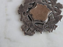 Load image into Gallery viewer, Antique English Sterling Silver Watch Fob Medal 7.7g E7514