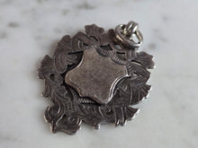 Load image into Gallery viewer, Antique English Sterling Silver Watch Fob Medal 7.7g E7514