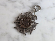Load image into Gallery viewer, Antique English Sterling Silver Watch Fob Medal 10.2g E7515