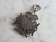 Load image into Gallery viewer, Antique English Sterling Silver Watch Fob Medal 10.2g E7515