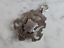 Load image into Gallery viewer, Antique English Sterling Silver Watch Fob Medal 6.2g E7516