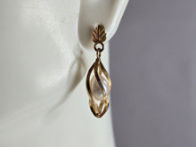 Load image into Gallery viewer, Pr Womens Vintage Estate 14K & 10K Yellow Gold Pearl Earrings 2.2g E7827