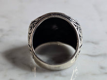 Load image into Gallery viewer, Mens Estate Sterling Silver Eagle Ring 12.3g E7841