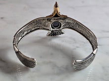 Load image into Gallery viewer, Sterling Silver Modernist Eagle Bird Cuff Bracelet 27.5g E7957