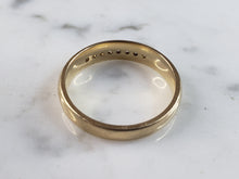 Load image into Gallery viewer, Mens Vintage Estate 14k Yellow Gold Diamond Ring 4.8g  #E1085