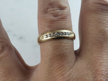 Load image into Gallery viewer, Mens Vintage Estate 14k Yellow Gold Diamond Ring 4.8g  #E1085