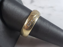 Load image into Gallery viewer, Mens Vintage Estate 14k Yellow Gold Diamond Ring 8.5g  #E1214