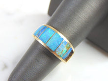 Load image into Gallery viewer, Unique Vintage Estate Women's 14K Gold Ring W/ Opal 7.5g E1216