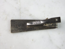 Load image into Gallery viewer, Mens Vintage Estate Sterling Silver Middle Eastern Tie Clip 4.8g E1281