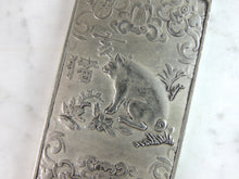 Load image into Gallery viewer, Vintage Estate .800 Coin Silver Year of the Pig Chinese Calendar Bar E152