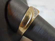Load image into Gallery viewer, Mens Vintage Estate 14K Yellow Gold & Diamond Ring 6.8g E1769