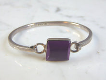 Load image into Gallery viewer, Lovely Womens Vintage Estate Sterling Silver Bangle Bracelet 25.7g E2005