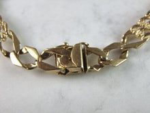 Load image into Gallery viewer, Mens Vintage Estate 14K Yellow Gold Chain Bracelet 20.3g E2189
