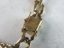 Load image into Gallery viewer, Mens Vintage Estate 14K Yellow Gold Chain Bracelet 20.3g E2189