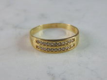 Load image into Gallery viewer, Mens Vintage Estate 10K Yellow Gold Modernist Ring 2.5g E2201