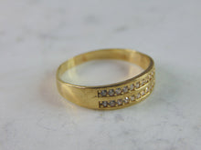 Load image into Gallery viewer, Mens Vintage Estate 10K Yellow Gold Modernist Ring 2.5g E2201