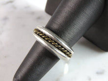 Load image into Gallery viewer, Mens Vintage Estate Heavy Sterling Silver Modernist Ring 11.3g E2582