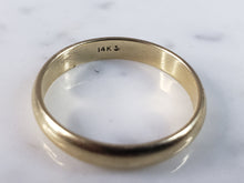 Load image into Gallery viewer, Mens Vintage Estate 14K Yellow Gold Wedding Band Ring 4.3g #E2809