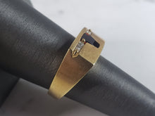Load image into Gallery viewer, Mens Vintage Estate 14K Yellow Gold Diamond & Citrine Ring 9.4g #E2910